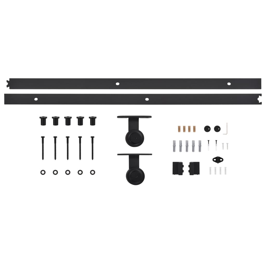 Schuifdeur met beslag 90x210 cm massief grenenhout