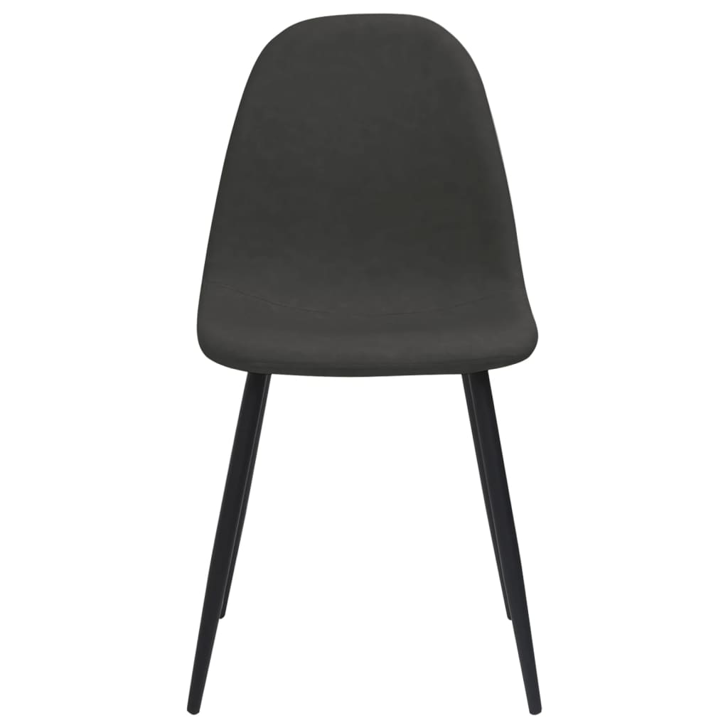 Eetkamerstoelen 2 st 45x53,5x83 cm kunstleer