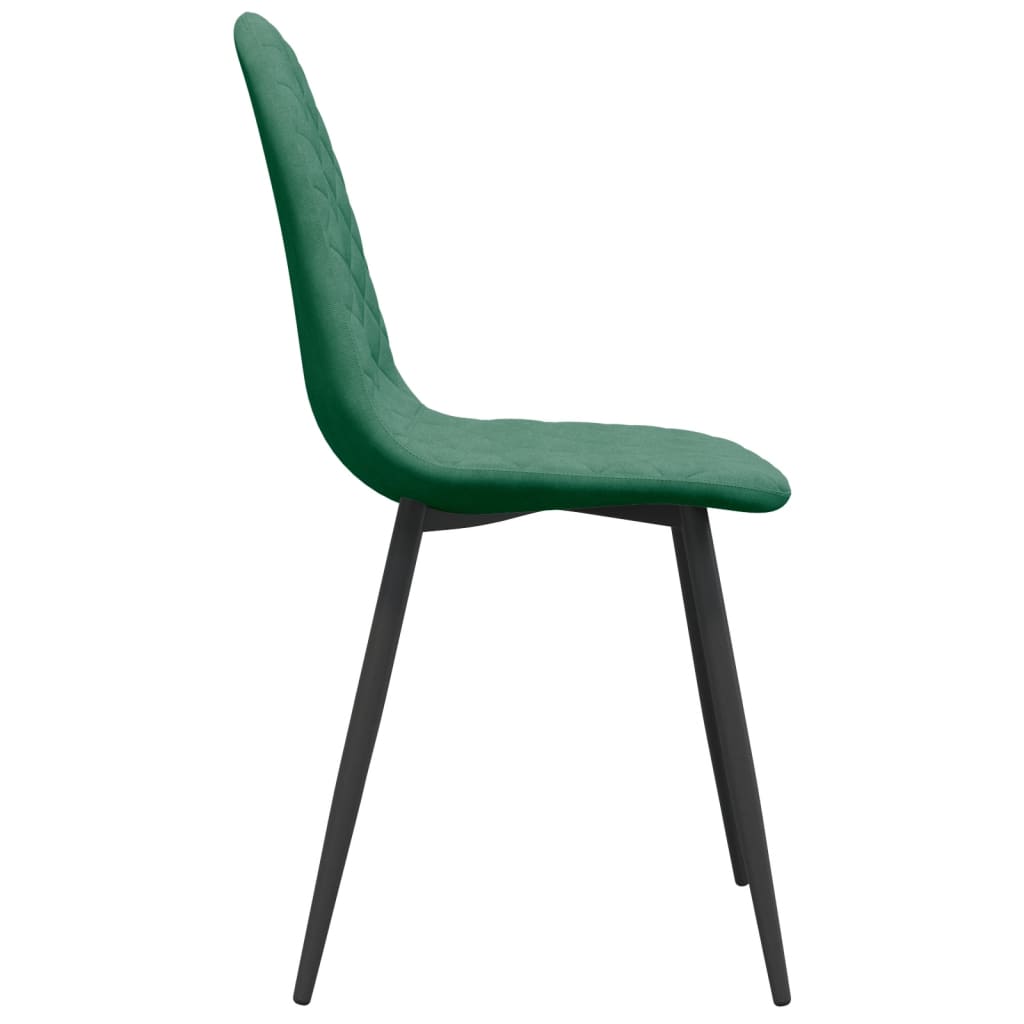 Eetkamerstoelen 6 st fluweel