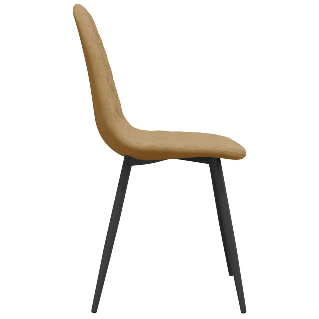 Eetkamerstoelen 6 st fluweel