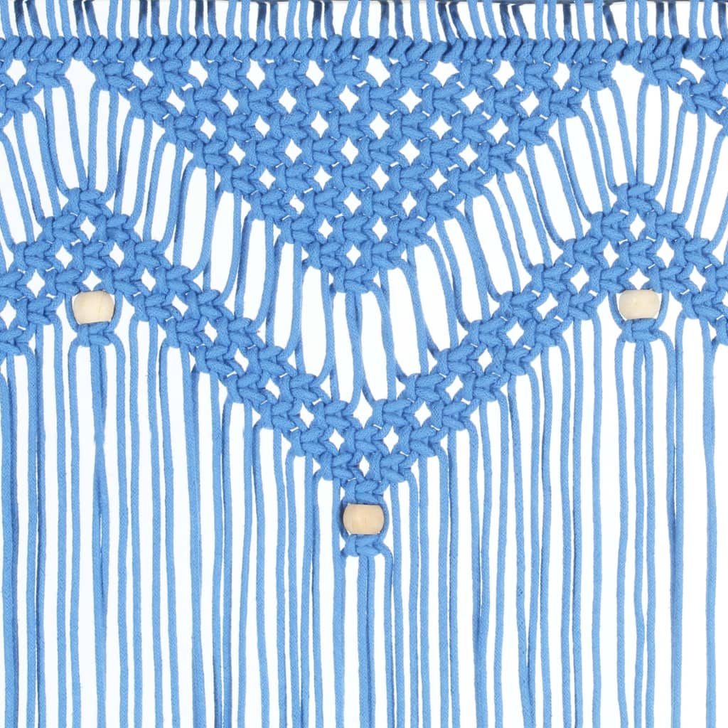 Gordijn macramé 140x240 cm katoen