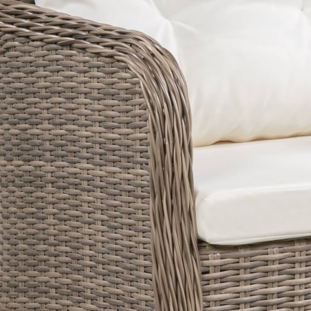 11-delige Tuinset poly rattan