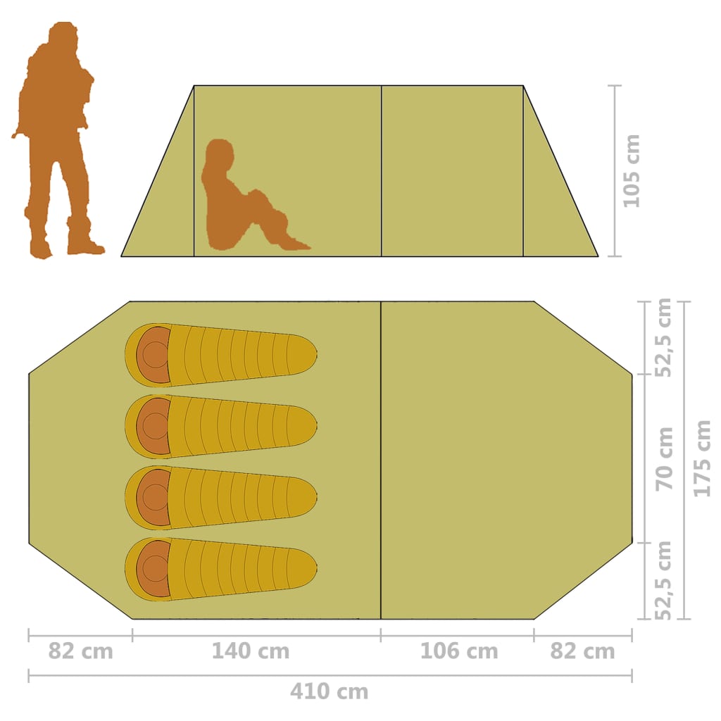 Tent 4-persoons