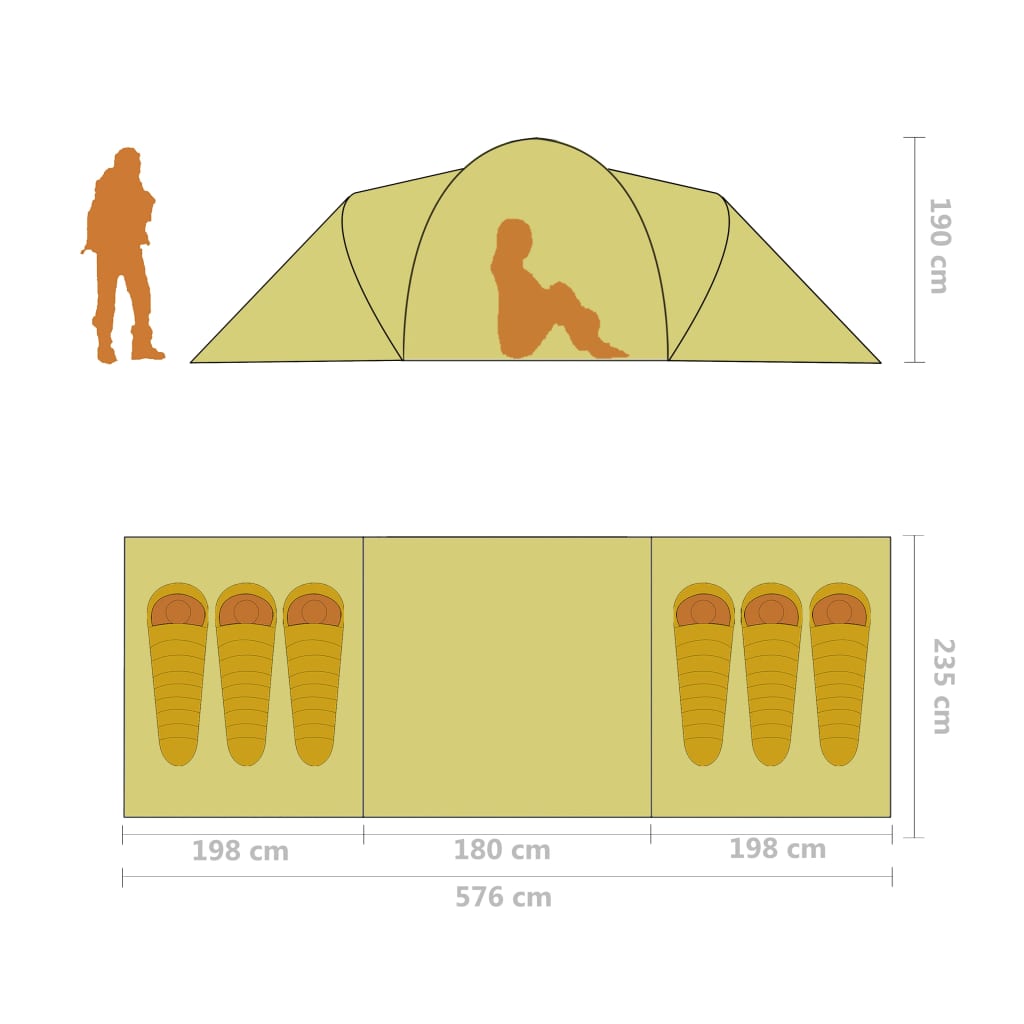 Tent 6-persoons