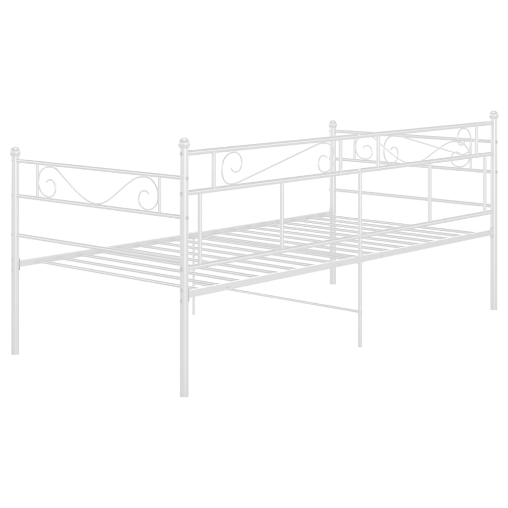 Slaapbankframe metaal 90x200 cm