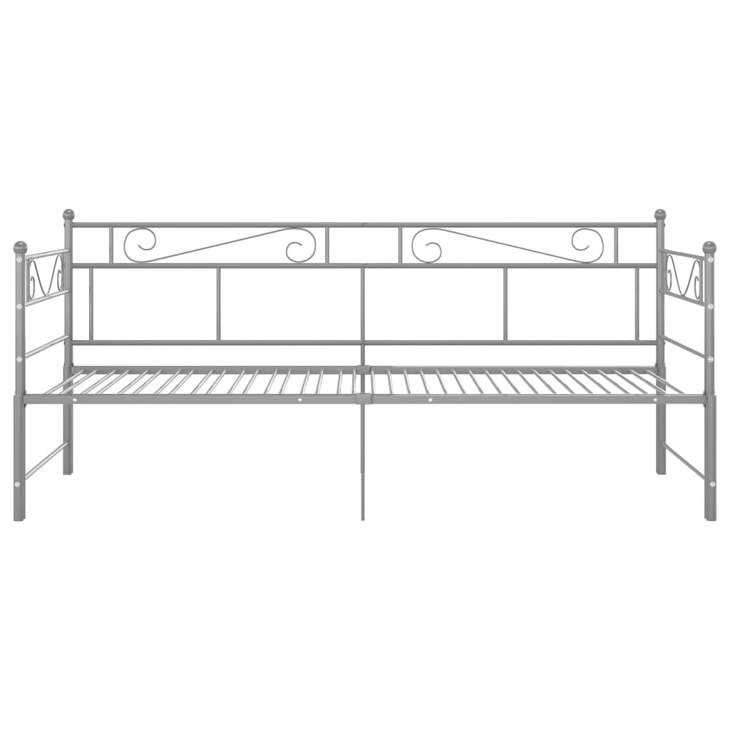 Slaapbankframe uittrekbaar metaal 90x200 cm