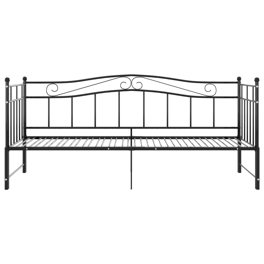 Slaapbankframe uittrekbaar metaal 90x200 cm