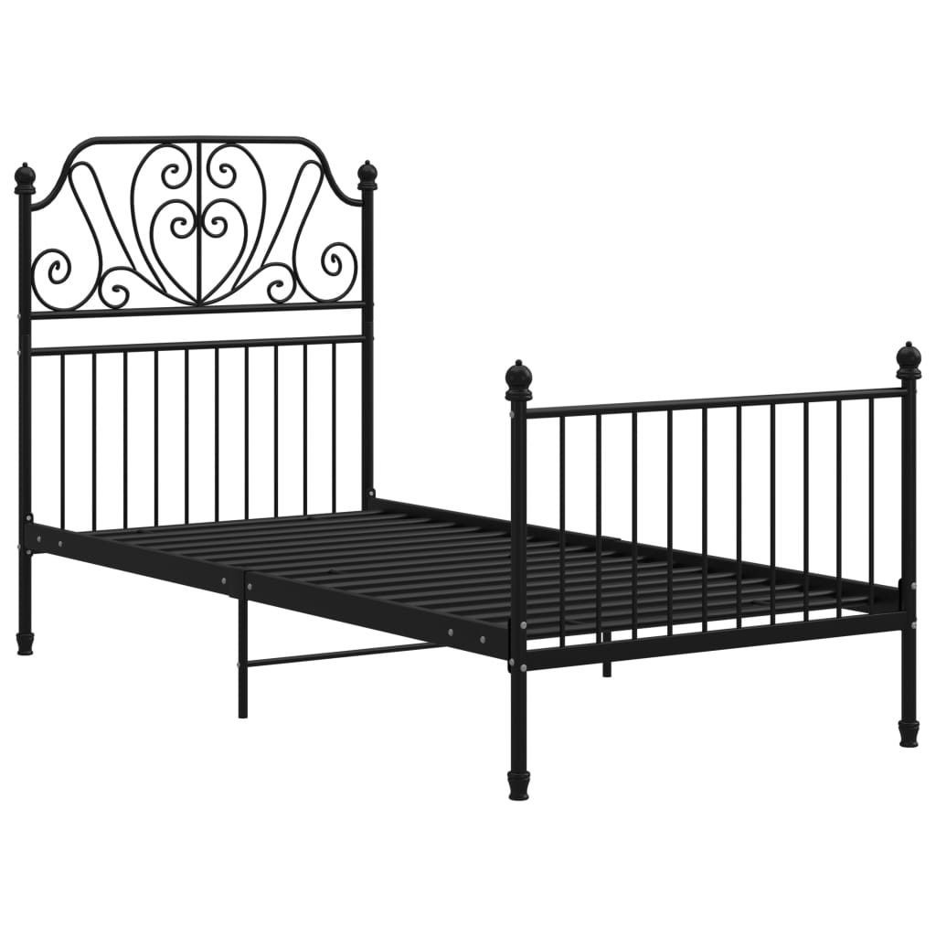 Bedframe metaal 100x200 cm