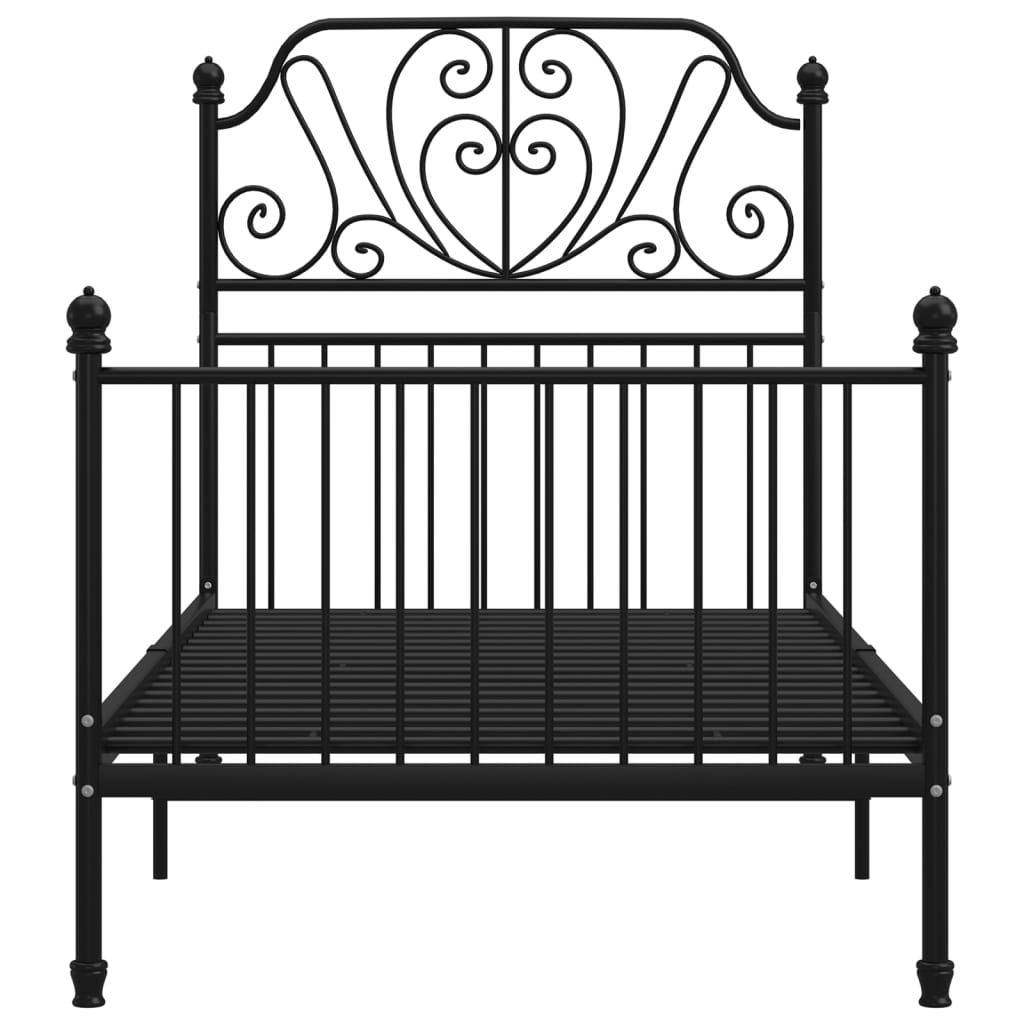 Bedframe metaal 100x200 cm