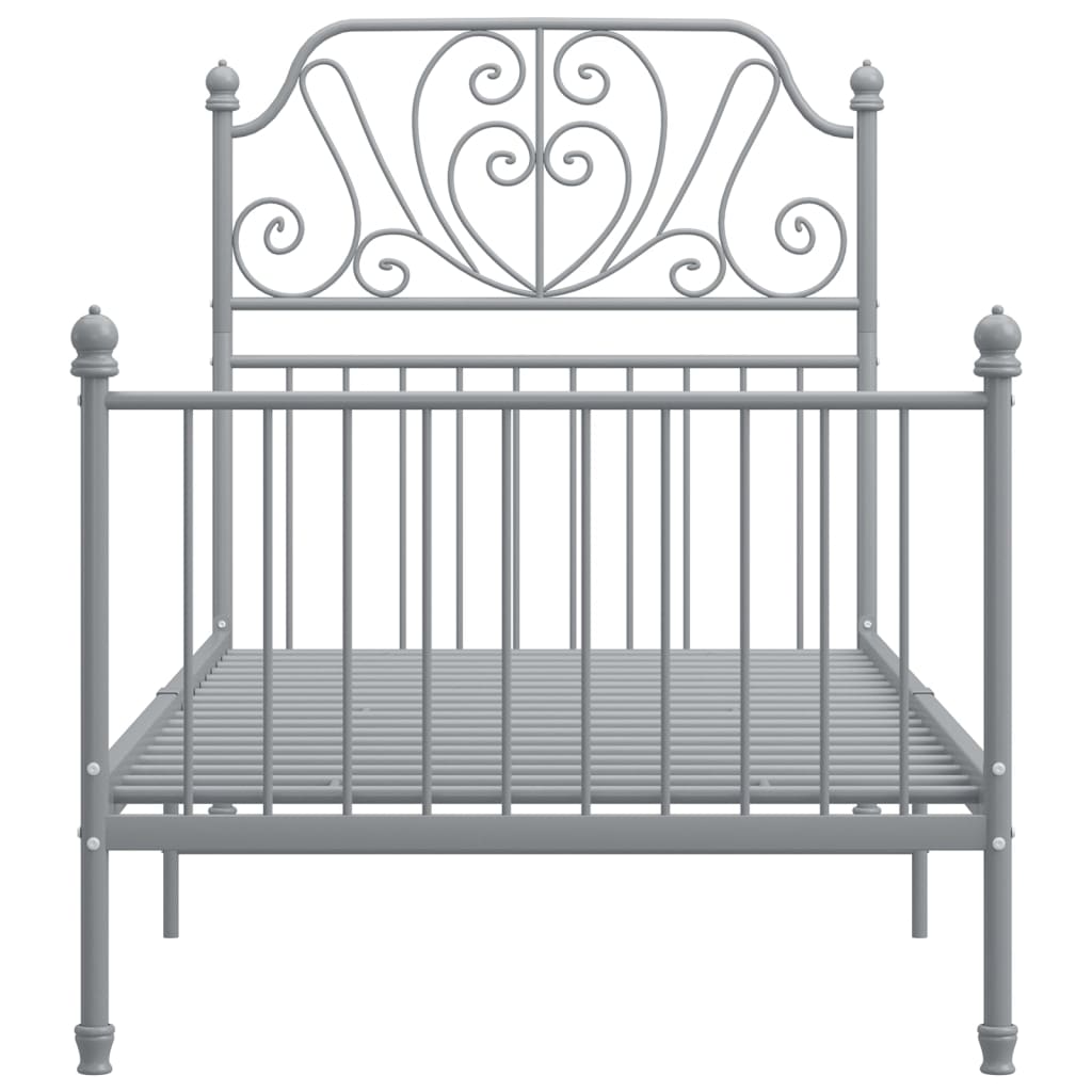 Bedframe metaal 100x200 cm