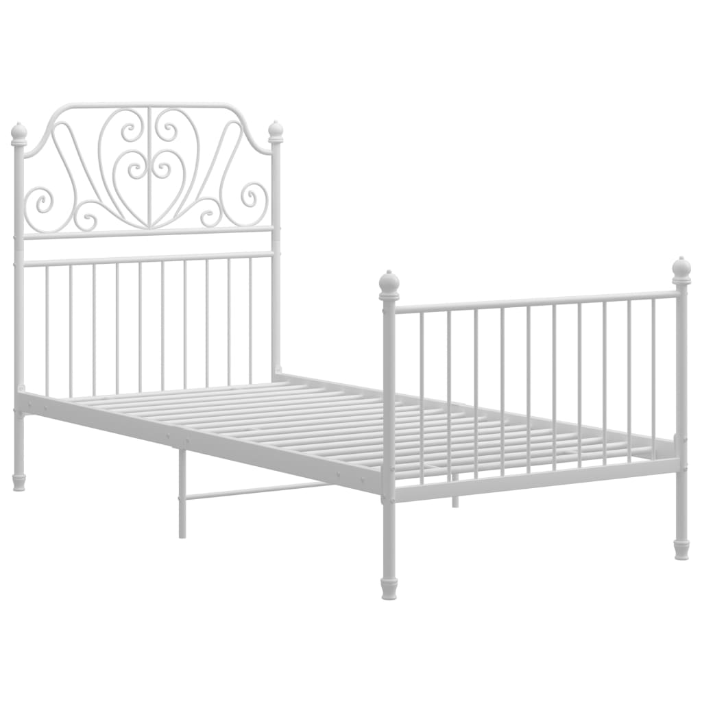 Bedframe metaal 100x200 cm