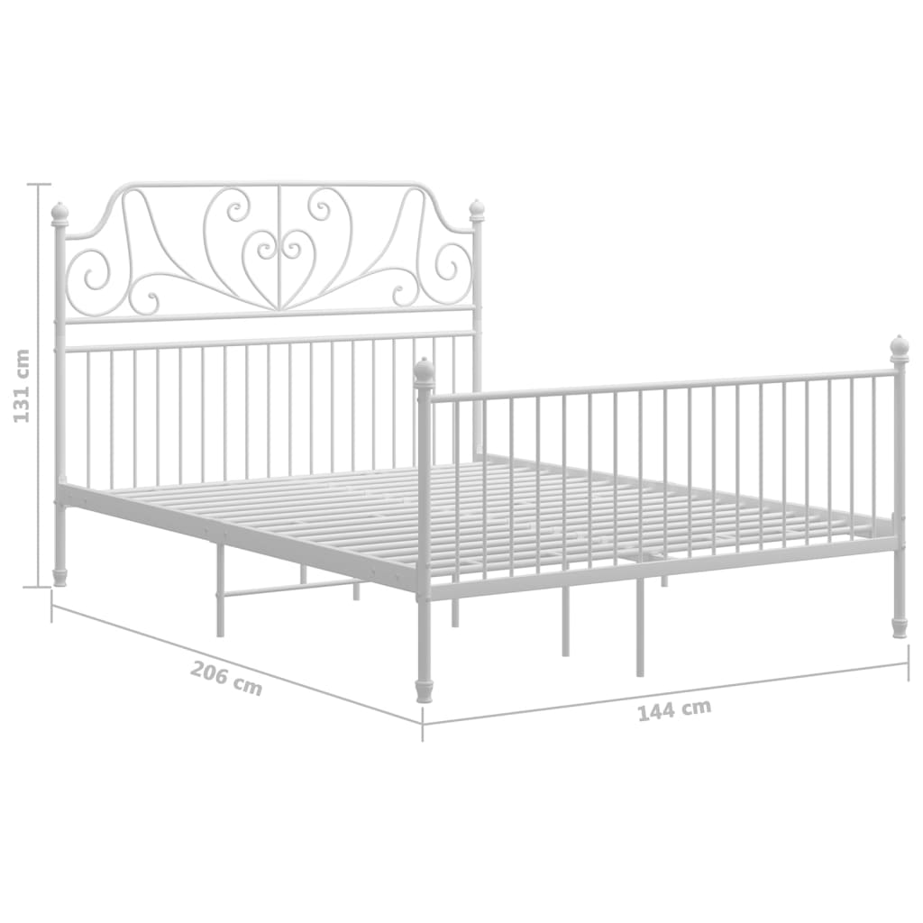 Bedframe metaal 180x200 cm