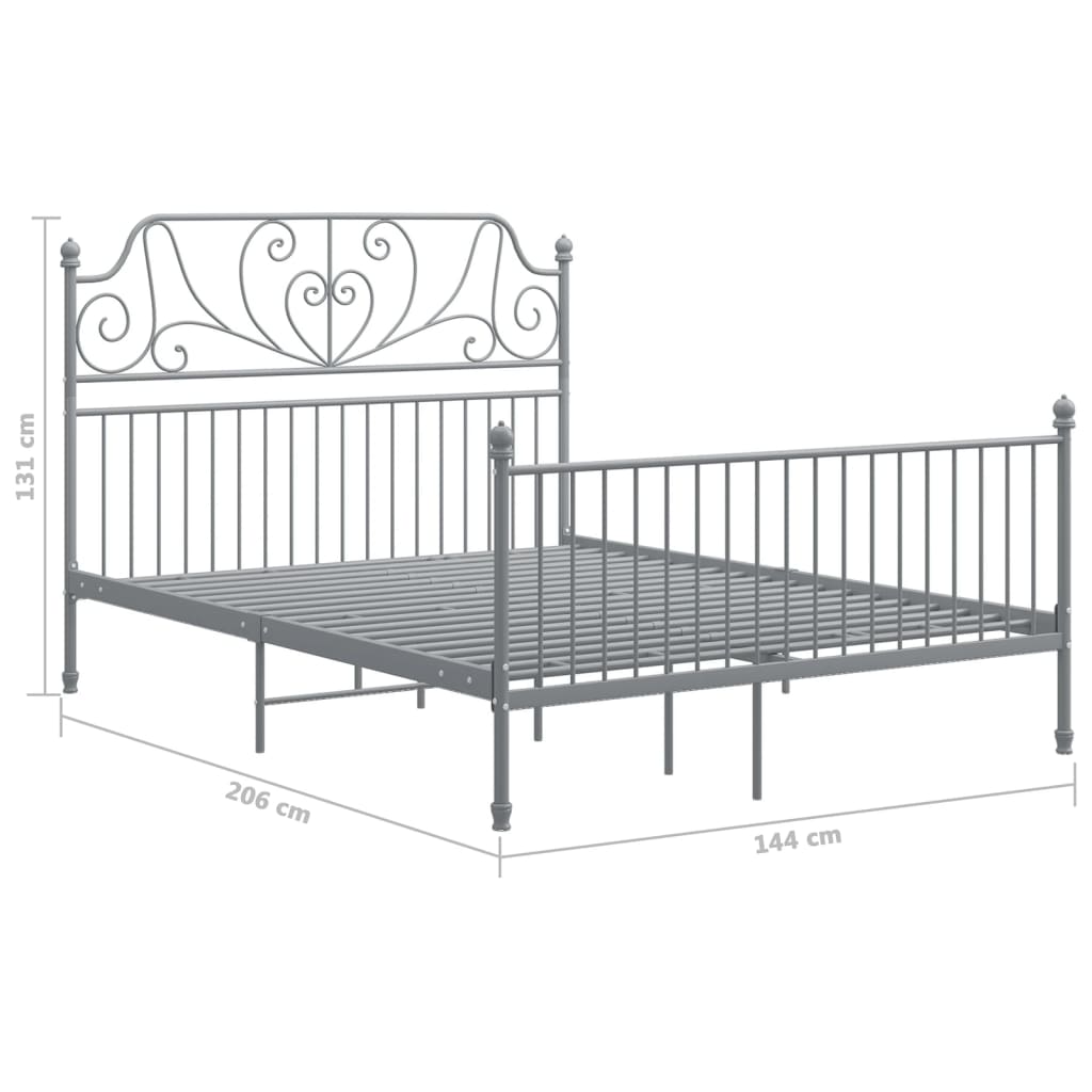 Bedframe metaal 180x200 cm