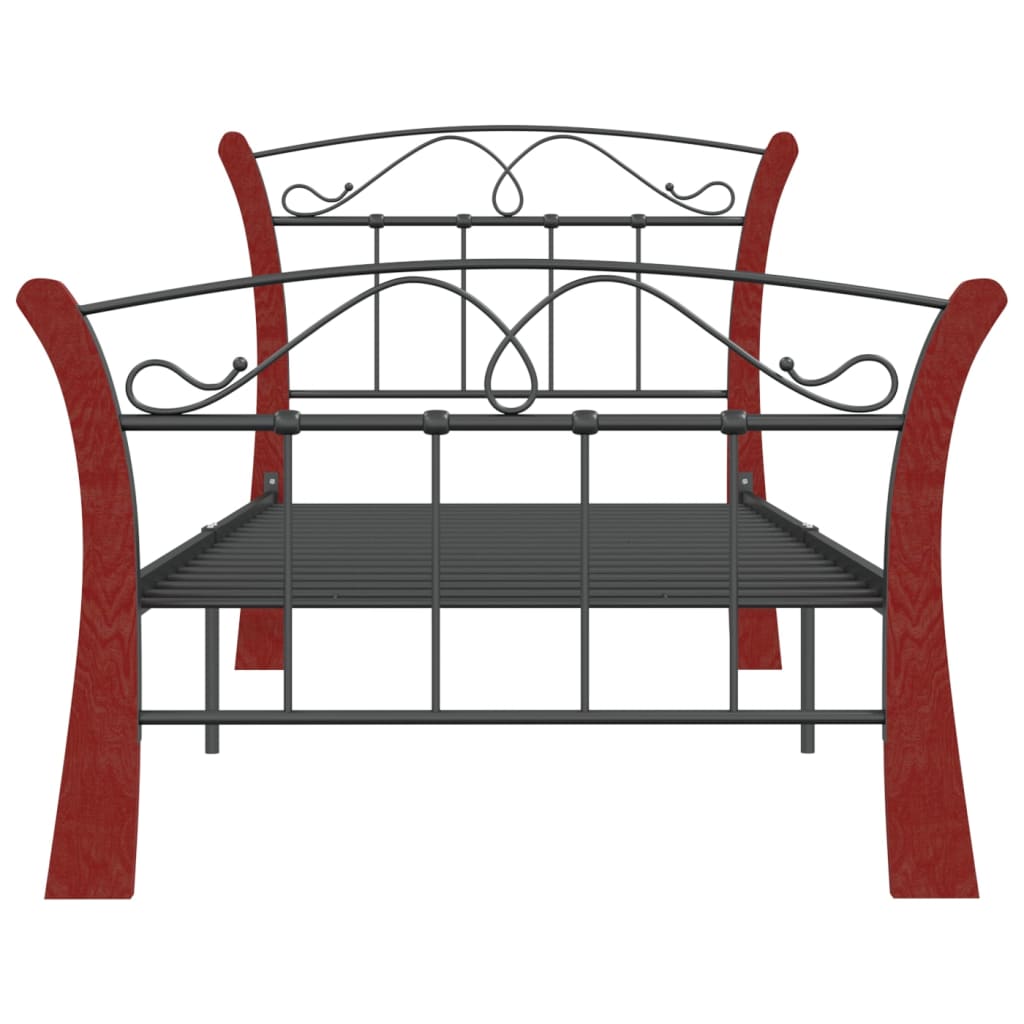 Bedframe metaal 90x200 cm