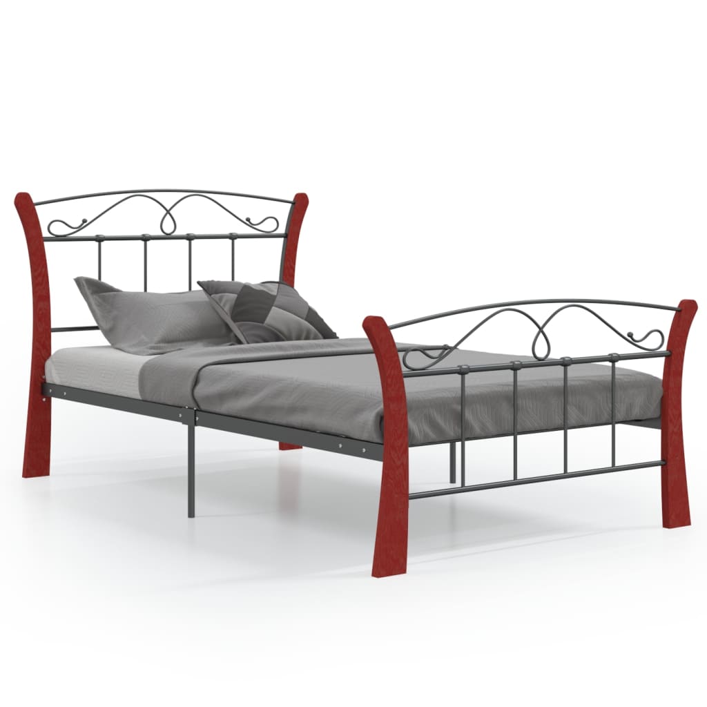 Bedframe metaal 90x200 cm