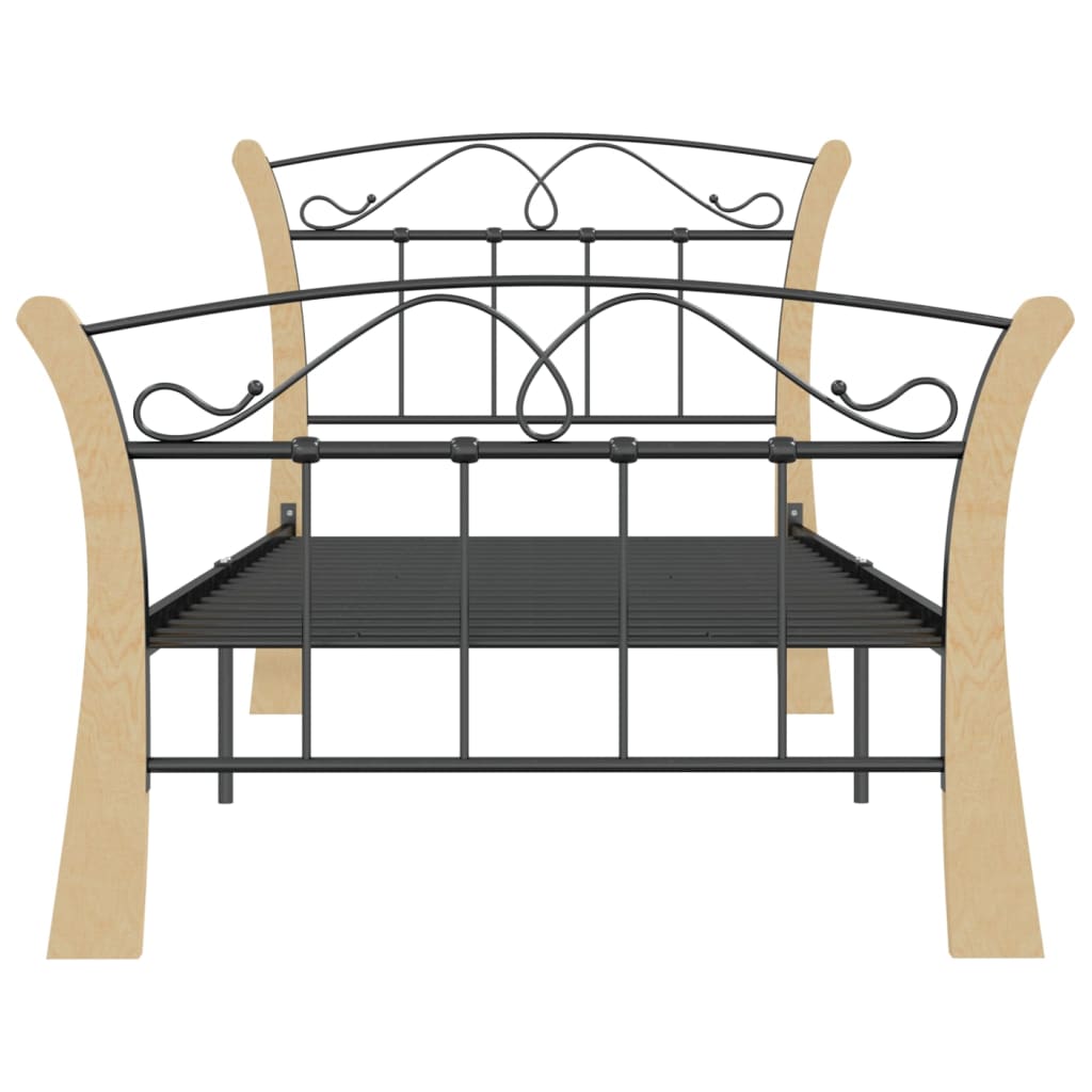 Bedframe metaal 90x200 cm