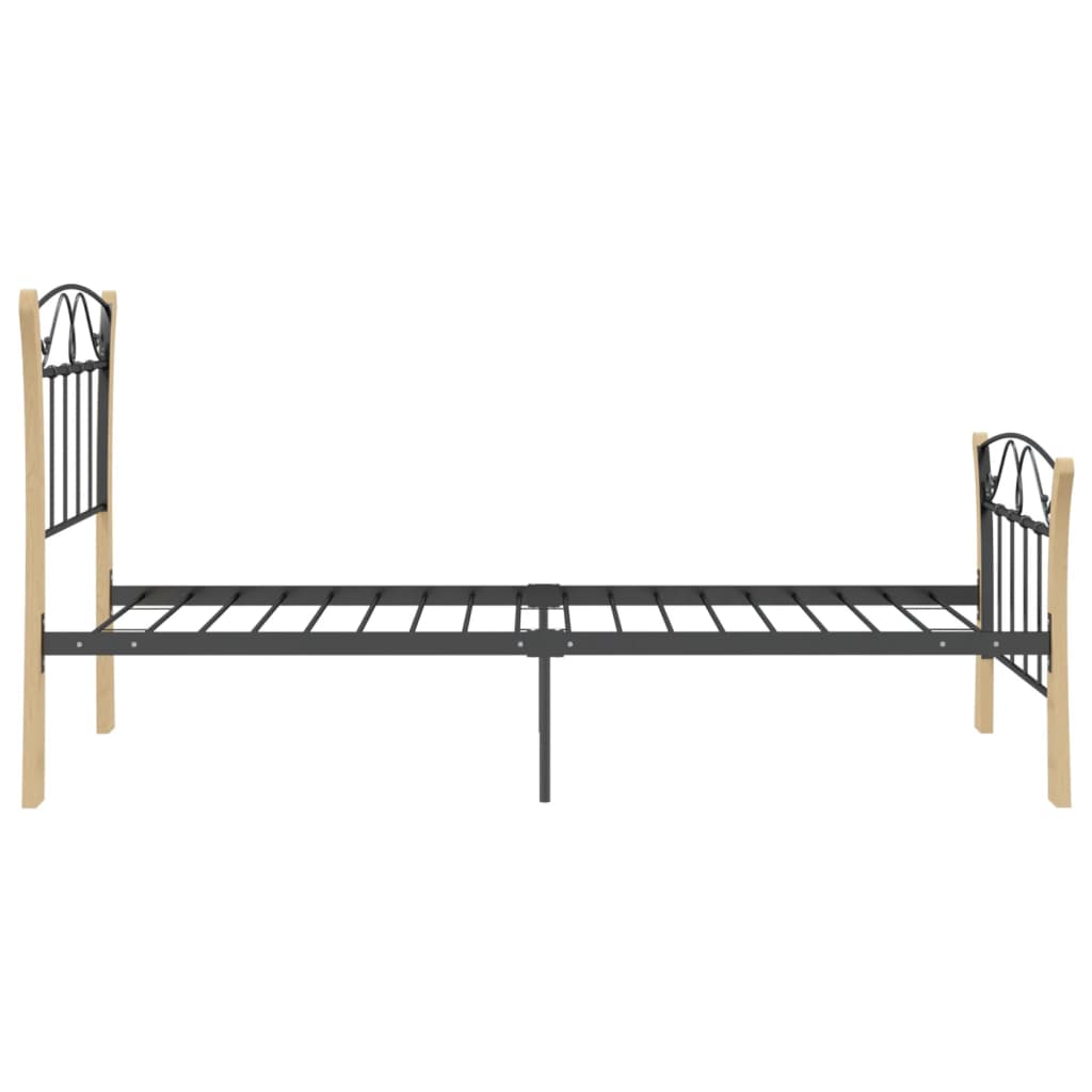 Bedframe metaal 90x200 cm