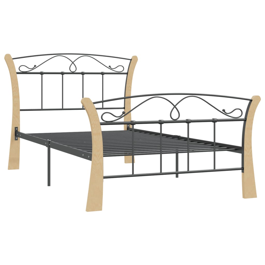 Bedframe metaal 90x200 cm