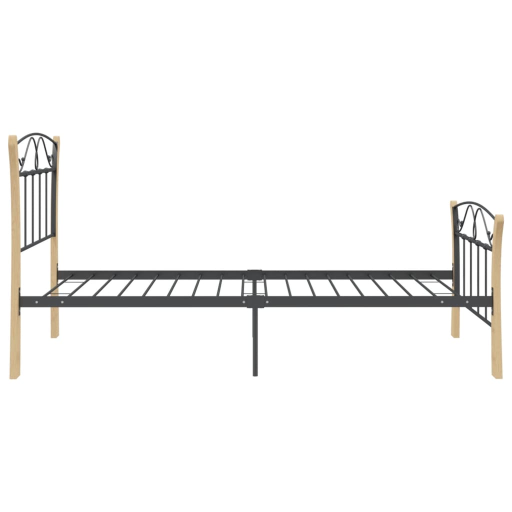 Bedframe metaal 90x200 cm