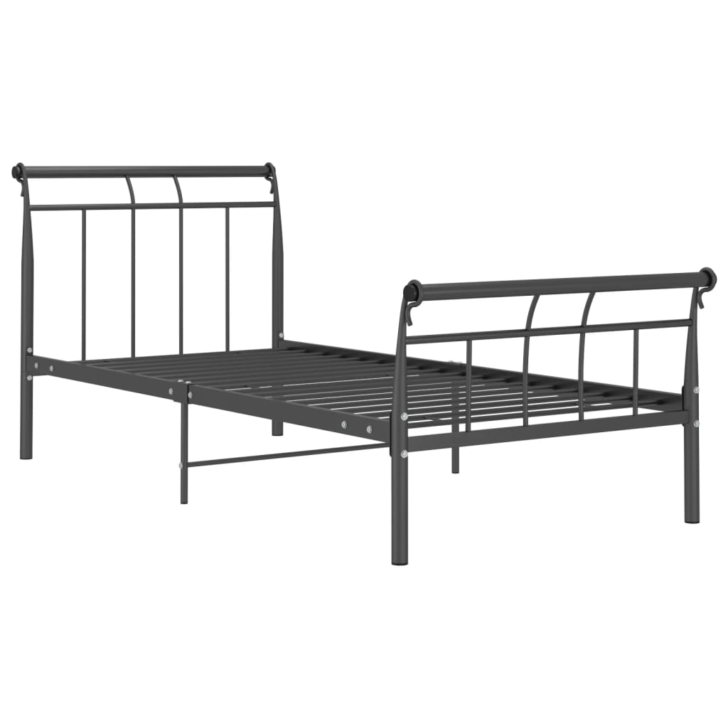 Bedframe metaal 100x200 cm