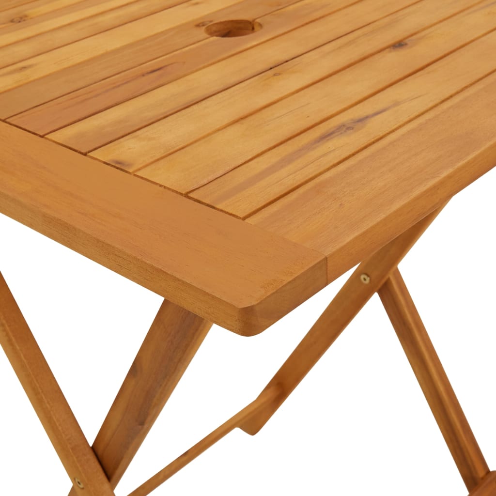 Tuintafel inklapbaar 110 cm massief acaciahout