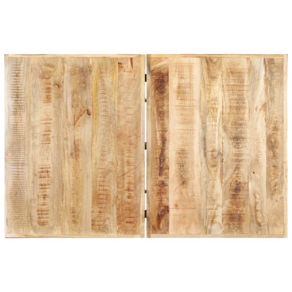 Salontafel 142x90x42 cm massief mangohout