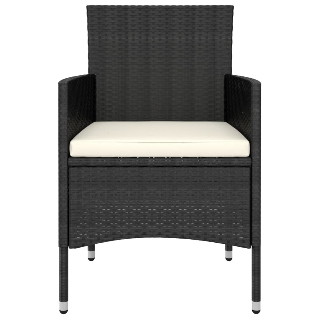 5-delige Loungeset poly rattan