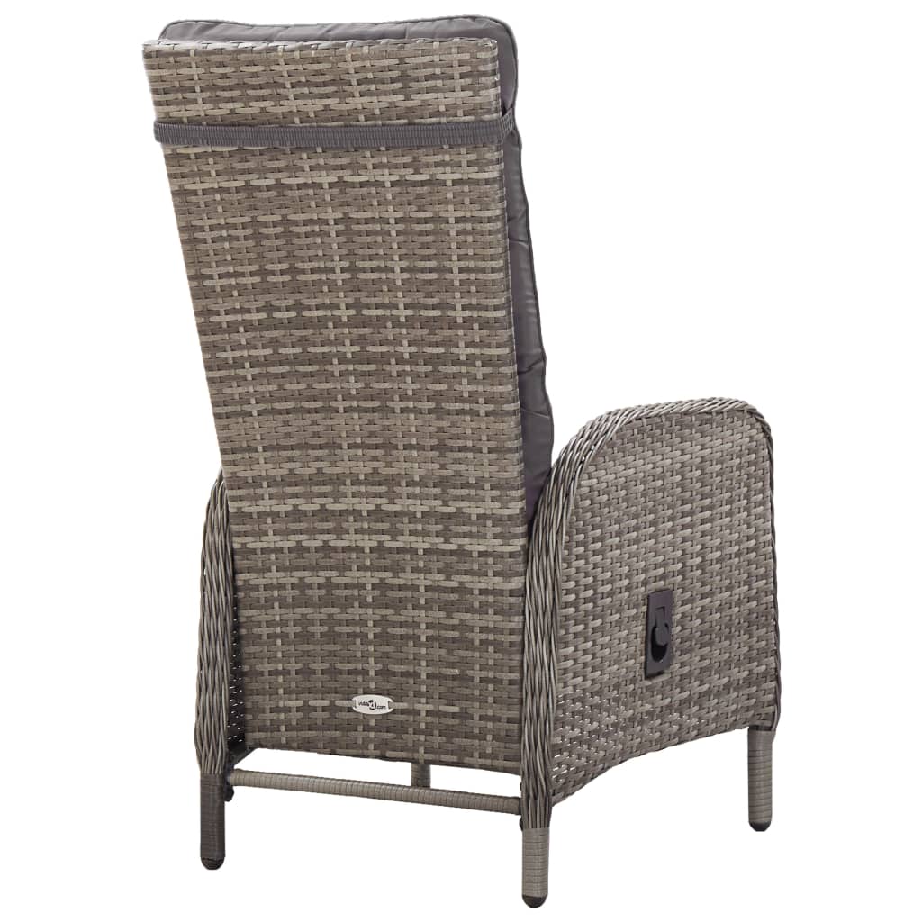 3-piece Bistro set poly rattan