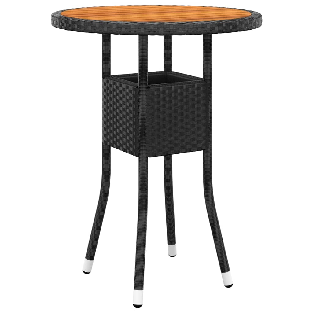 3-delige Bistroset poly rattan