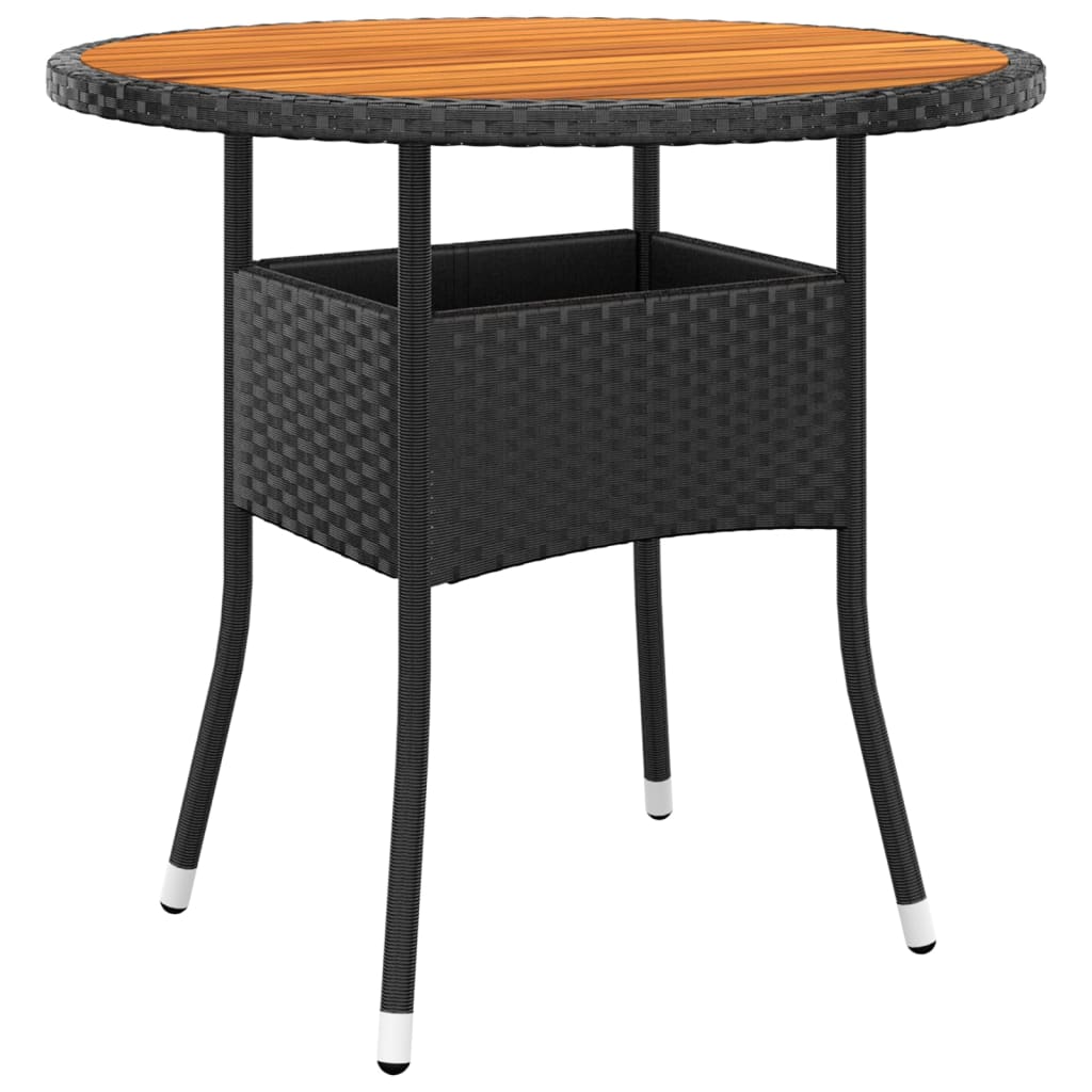 3-delige Bistroset poly rattan