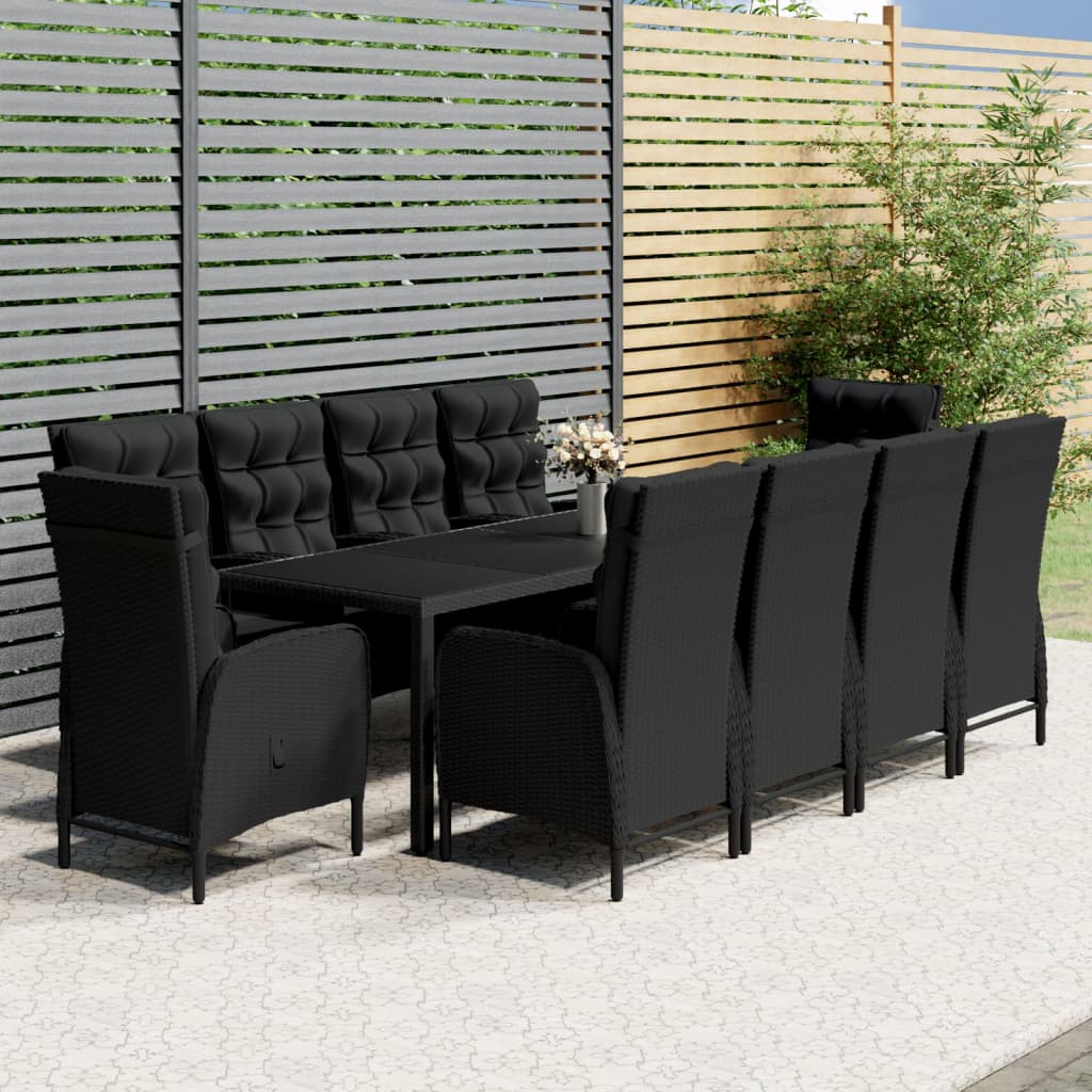 11-delige Tuinset poly rattan