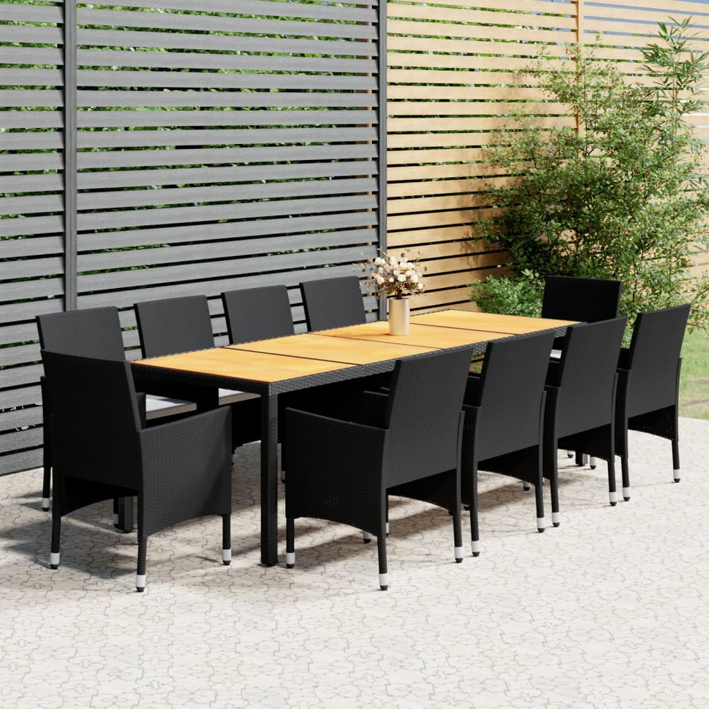 11-delige Tuinset poly rattan