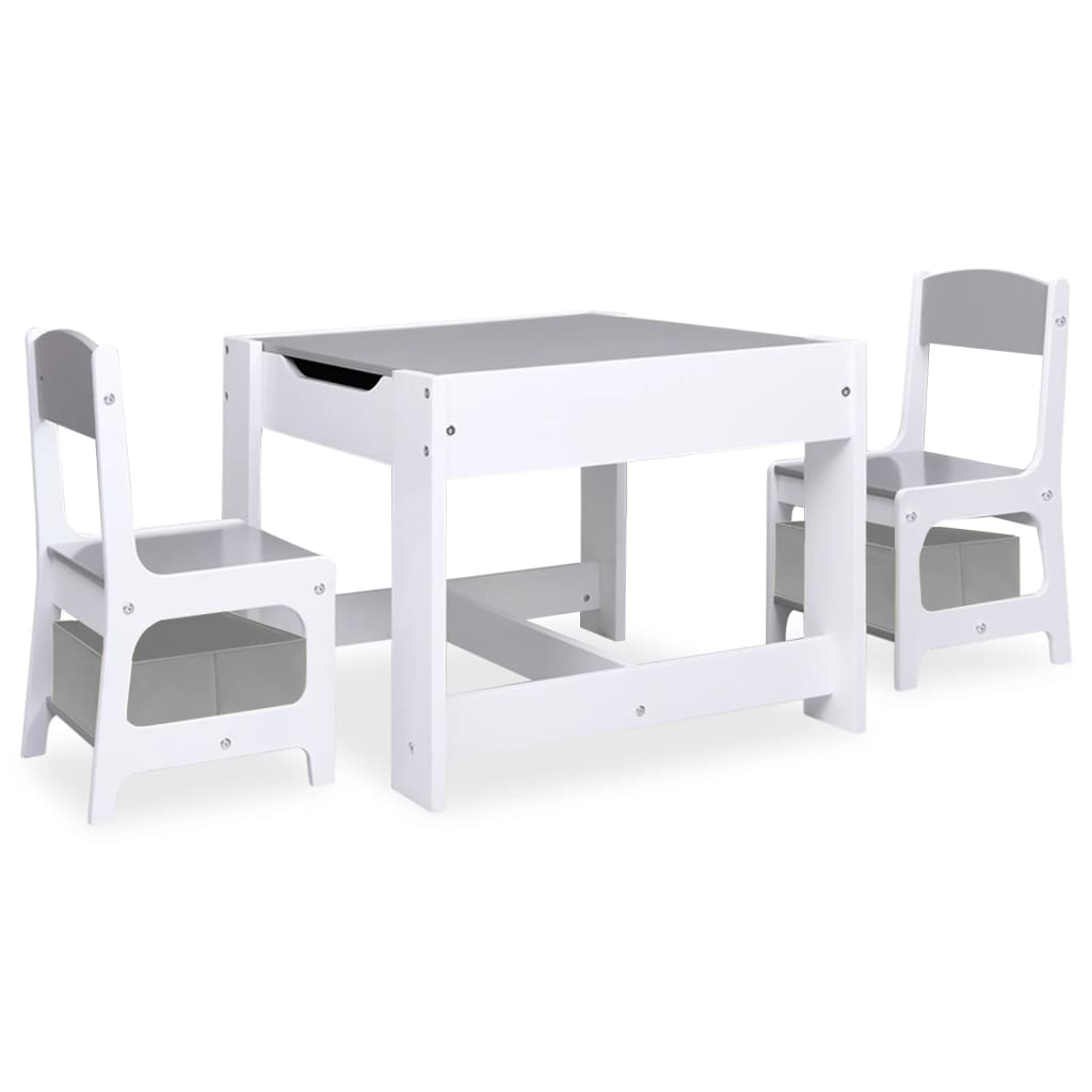 Kindertafel met 2 stoelen MDF