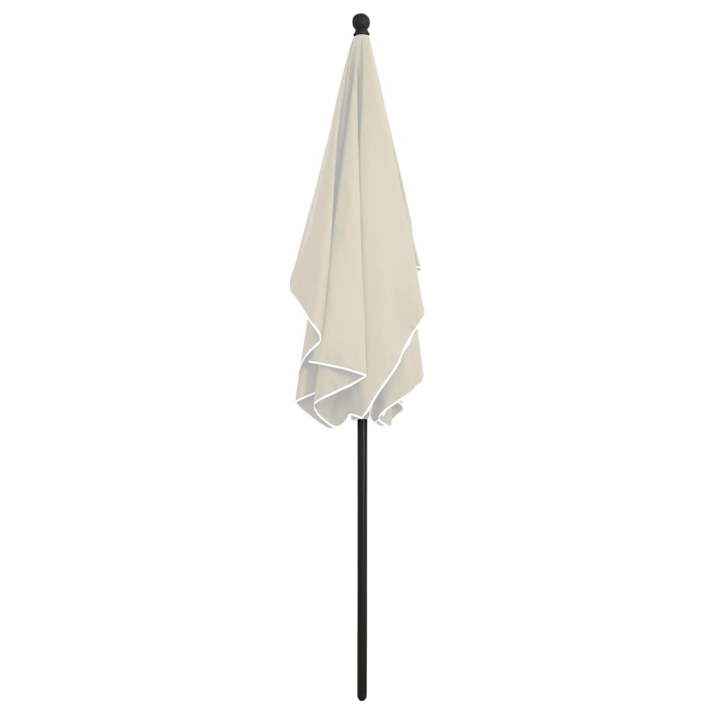 Parasol met paal 210x140 cm