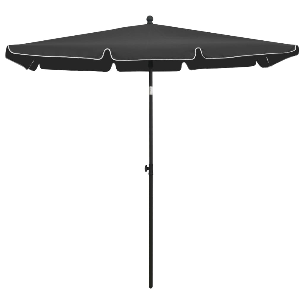 Parasol met paal 210x140 cm