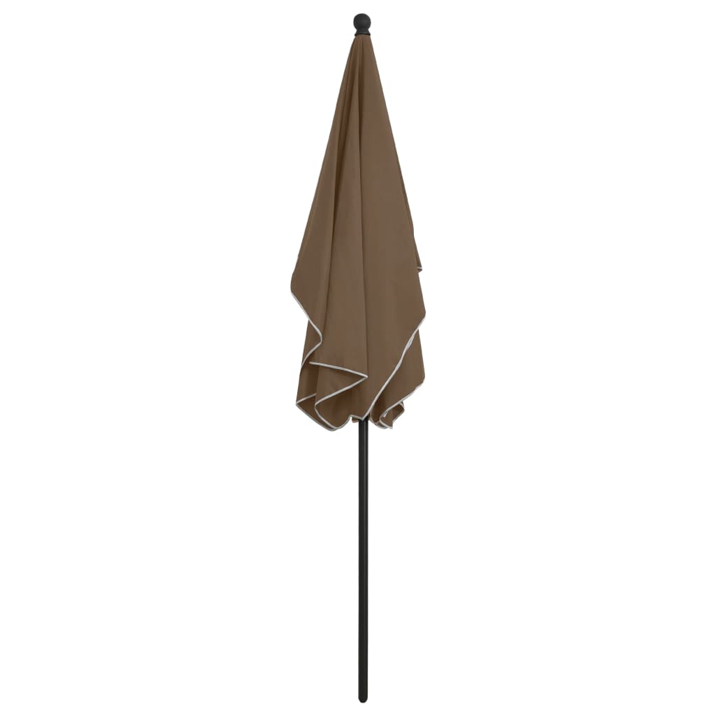 Parasol met paal 210x140 cm