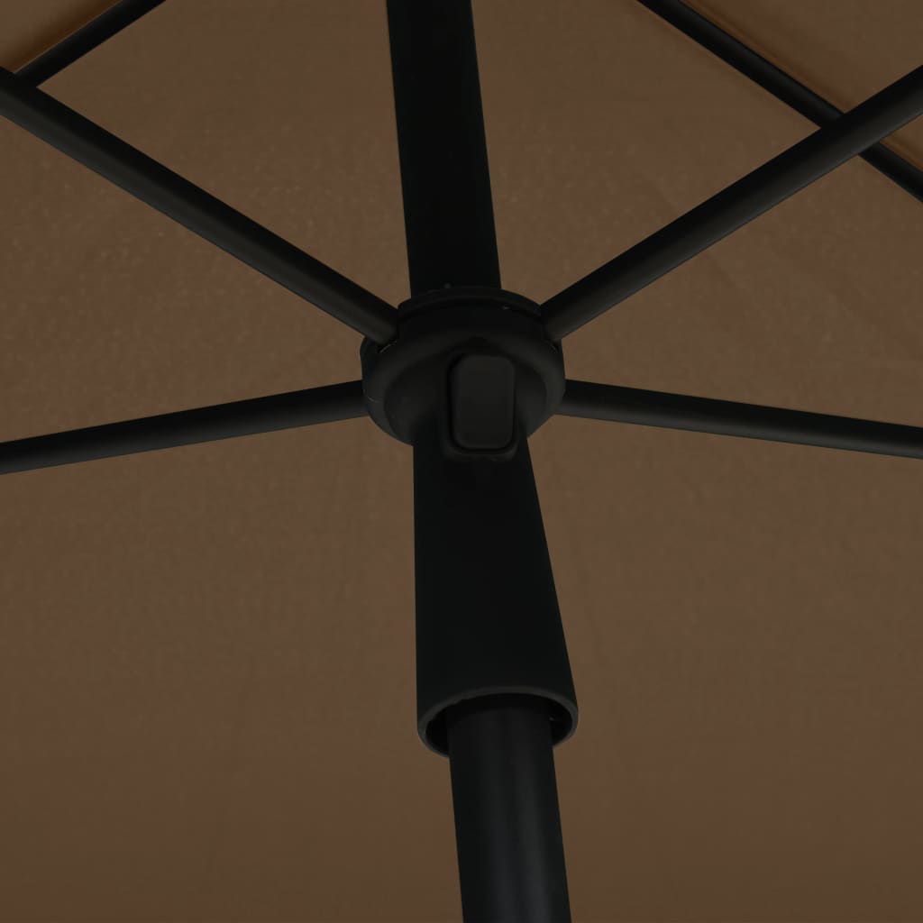 Parasol met paal 210x140 cm