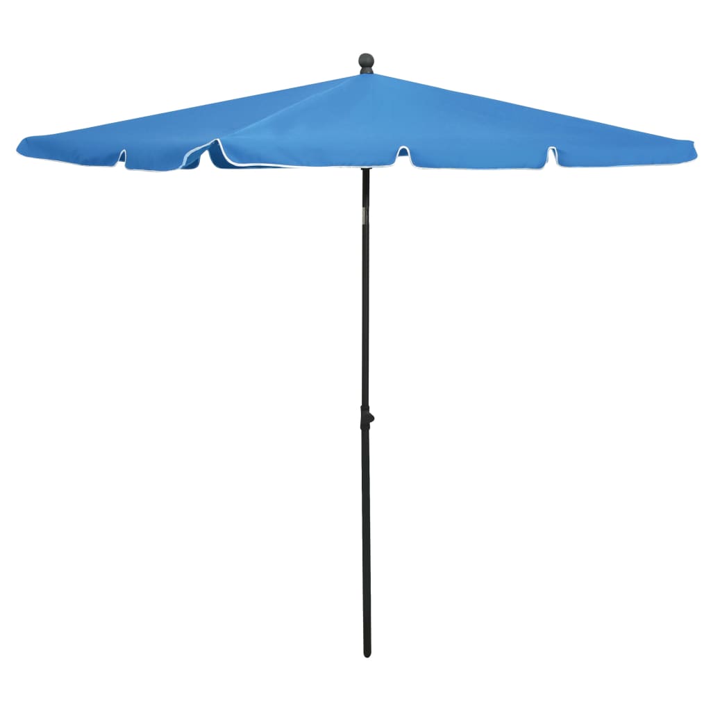 Parasol met paal 210x140 cm