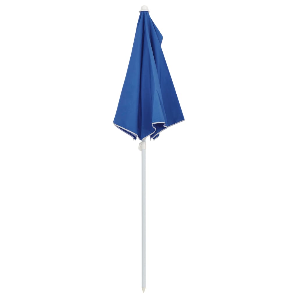 Parasol half met paal 180x90 cm