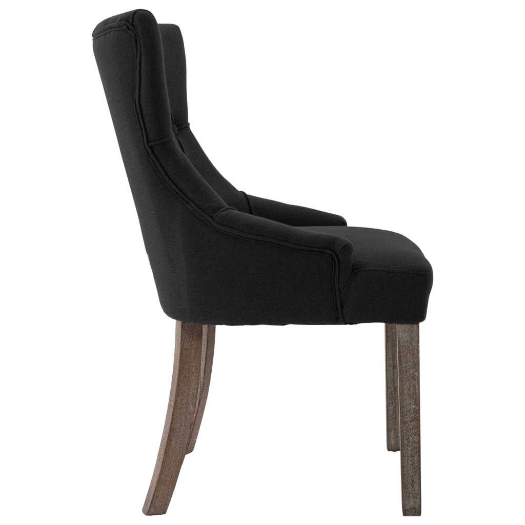 Eetkamerstoelen 2 st stof