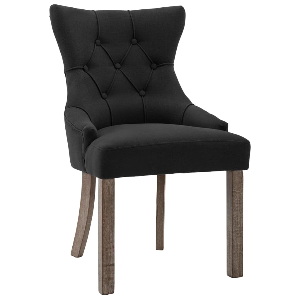 Eetkamerstoelen 2 st stof