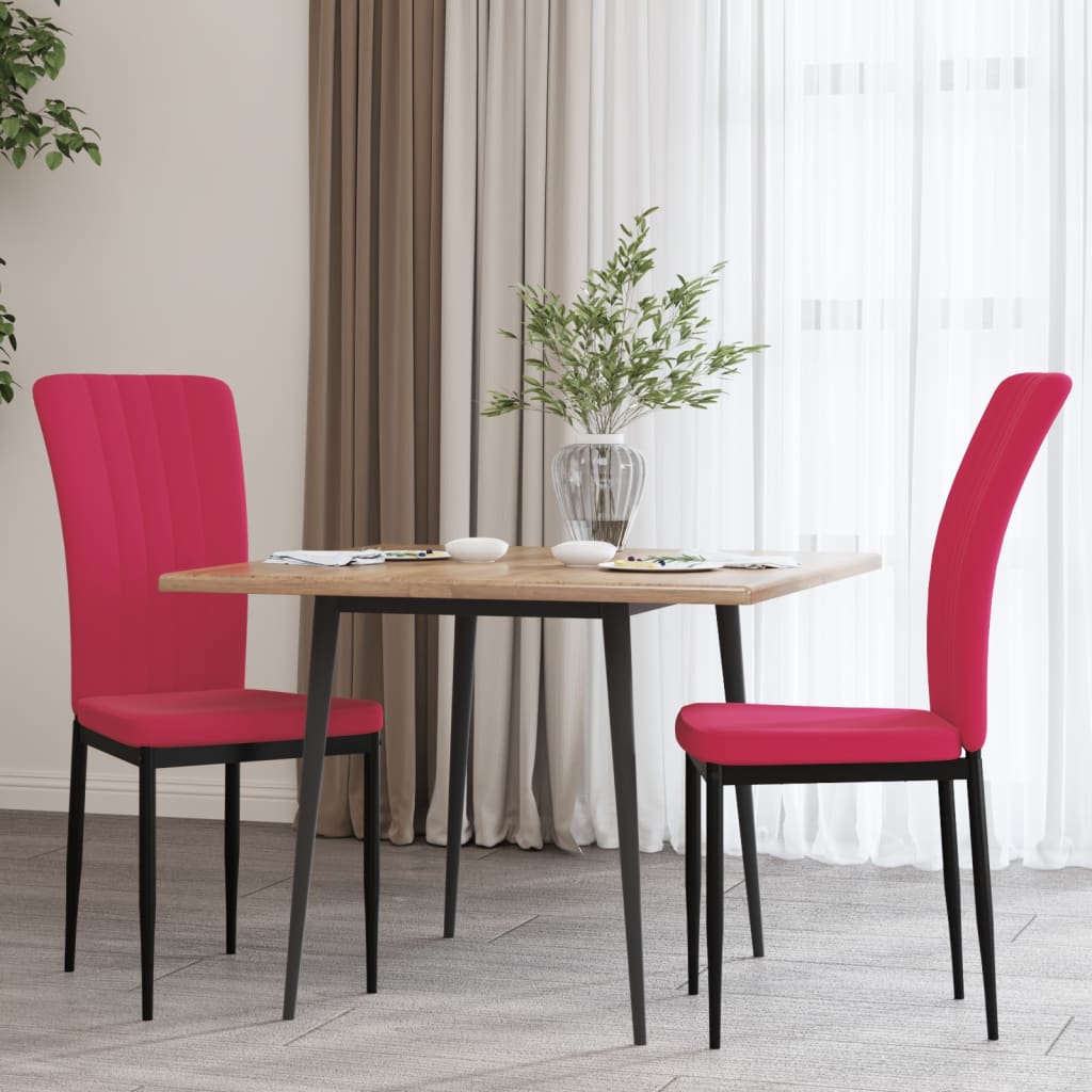 Eetkamerstoelen 4 st fluweel crèmekleurig