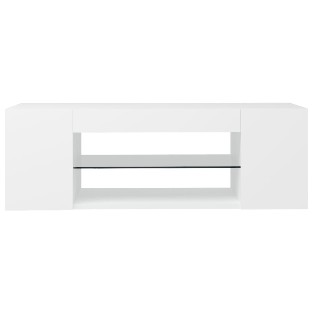 Tv-meubel met LED-verlichting 90x39x30 cm