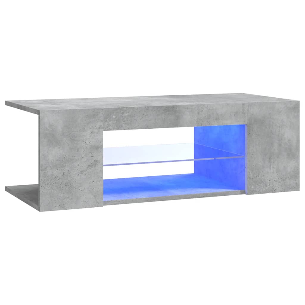 Tv-meubel met LED-verlichting 90x39x30 cm