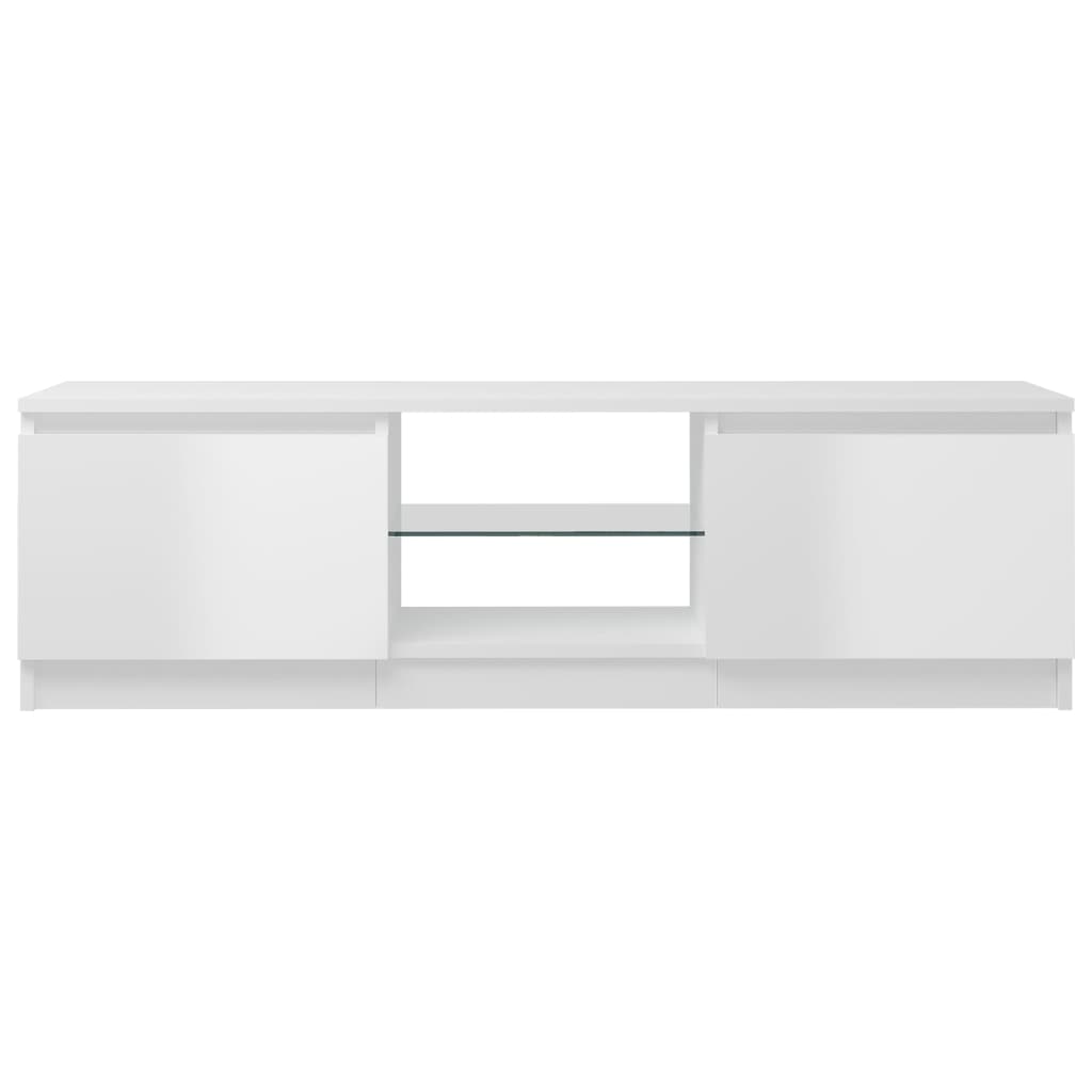 Tv-meubel met LED-verlichting 120x30x35,5 cm