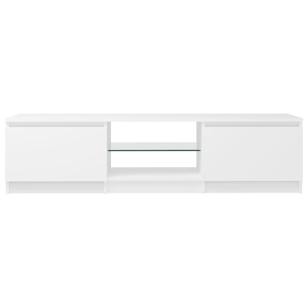 Tv-meubel met LED-verlichting 120x30x35,5 cm