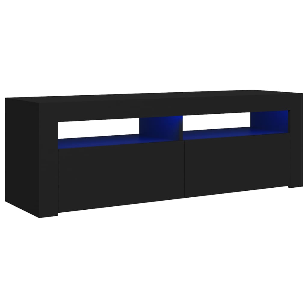 Tv-meubel met LED-verlichting 120x35x40 cm