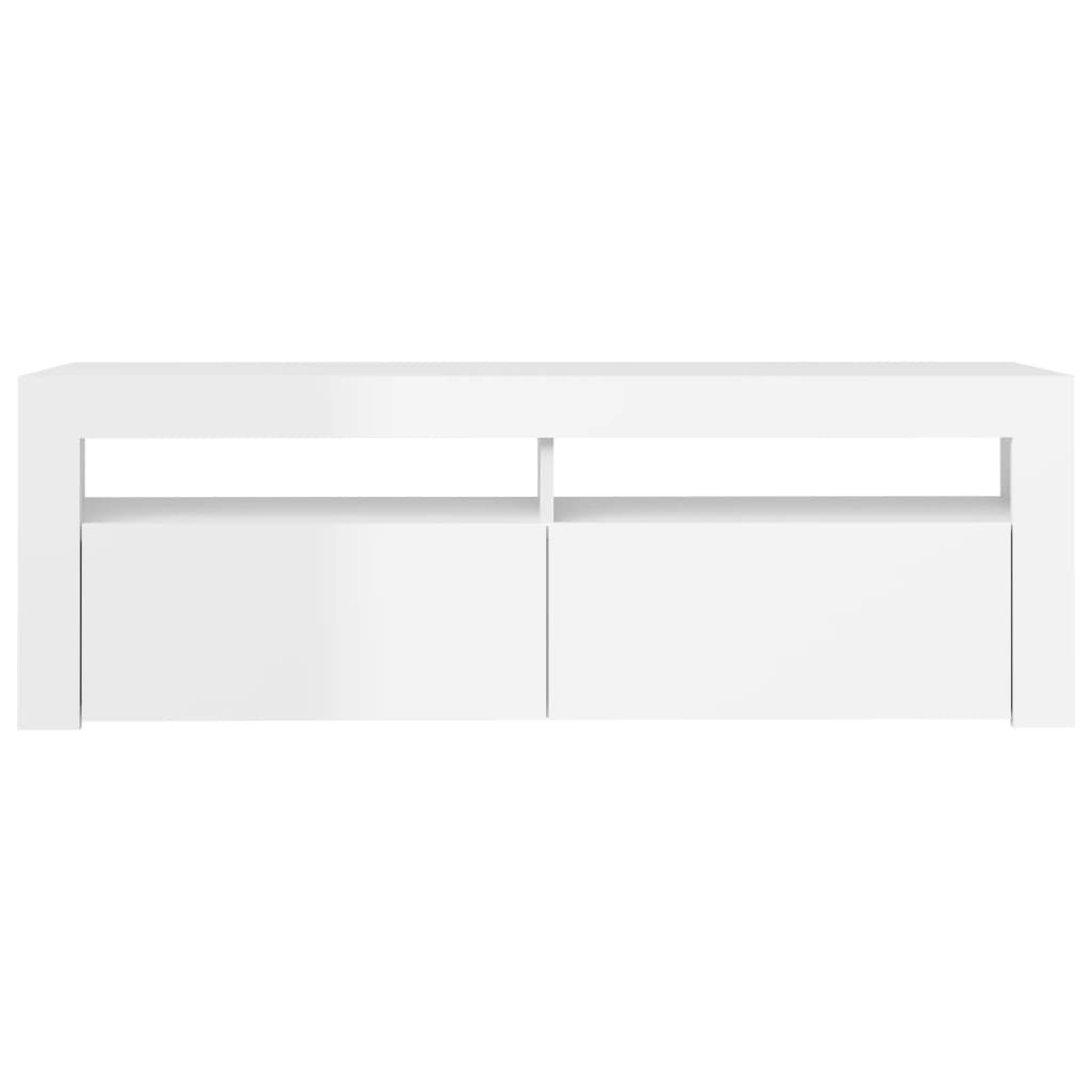 Tv-meubel met LED-verlichting 120x35x40 cm