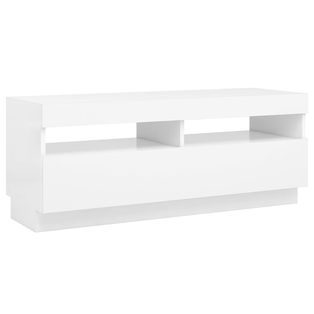 Tv-meubel met LED-verlichting 100x35x40 cm