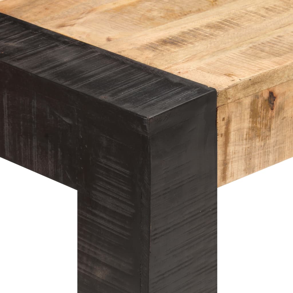 Eettafel 160x80x76 cm massief mangohout